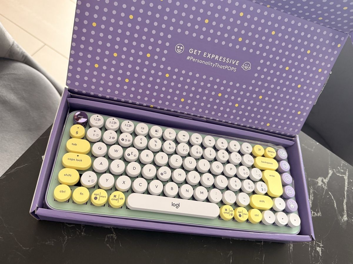 Logitech Claviers: Logitech Pop Keys Mechanical Wireless Keyboard, neu – Neuf avec emballage d'origine à Bülach par momo-96 1