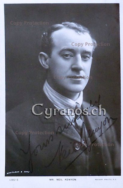 Autogramme: Neil Kenyon (1873-1946) Schauspieler - Autogramm – Gebraucht aus Dietikon von cyranos1
