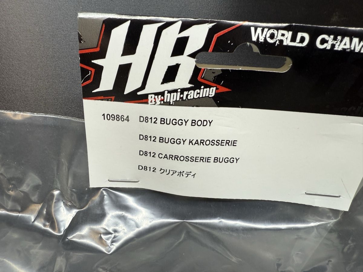 HPI Modellismo RC: 2x HB D812 Body – Nuovo e nell'imballaggio originale da Morges venduto da passion-cox 1