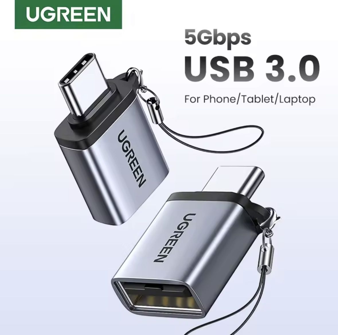Ugreen Unità & Adattatore: USB C - USB 3.0 Adapter – Nuovo e nell'imballaggio originale da Luzern venduto da MusikElektronikShop 2