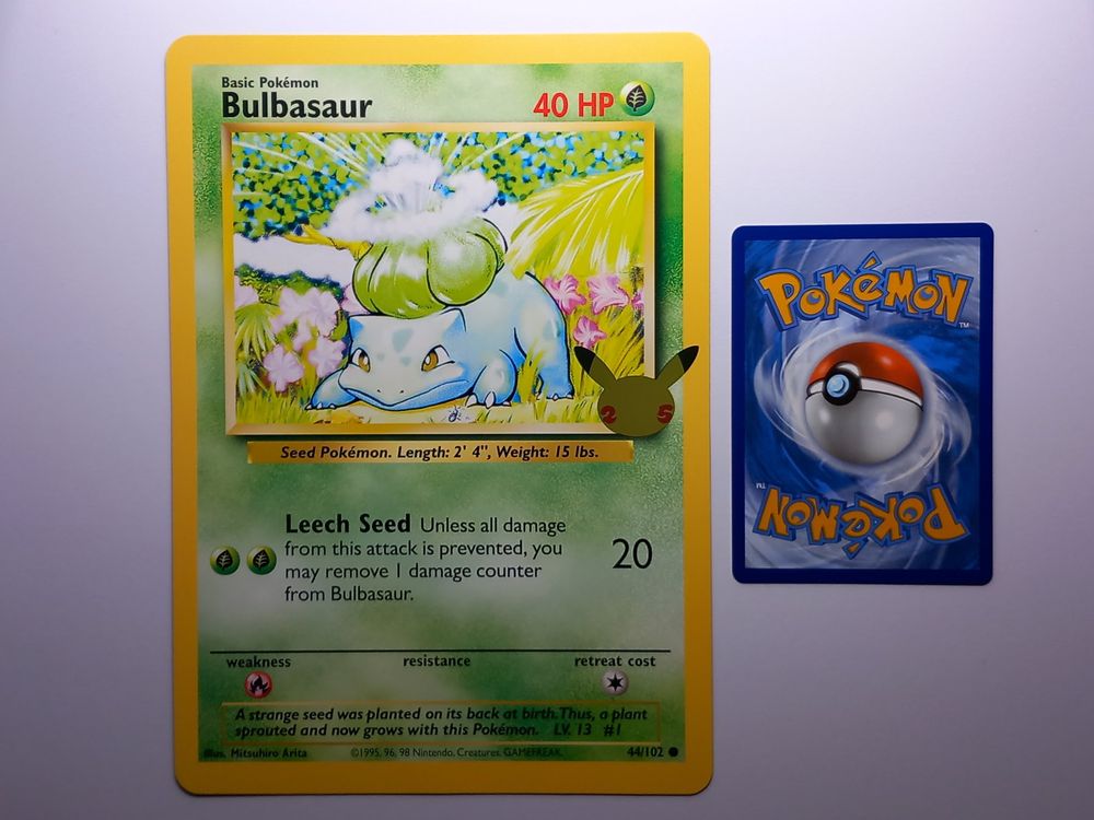Bulbasaur Jumbo Card EN Kaufen auf Ricardo