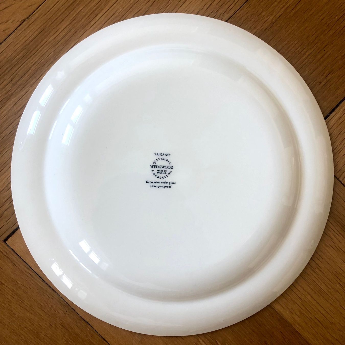 Wedgwood Piatti: 4 Teller Wedgwood "Lugano" Etruria – Usato da Basel venduto da Krenit 2