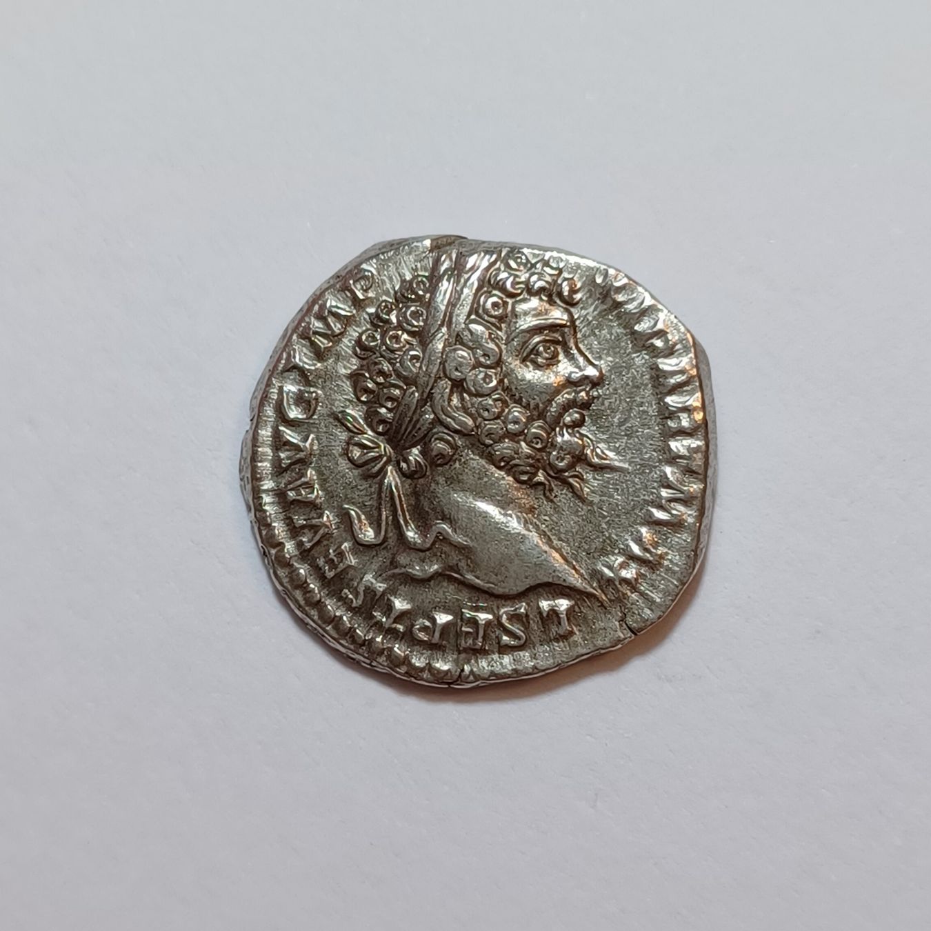 Alle Münzen: Denarius Septimius Severus 193-211 Römisches Reich – Gebraucht aus Pfäffikon ZH von Antike_Muenzen