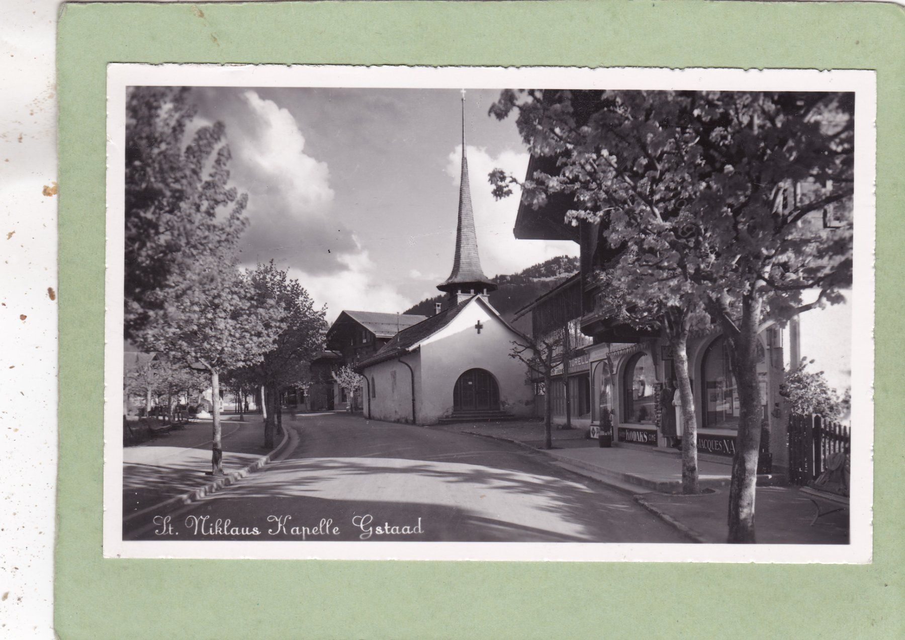 Cartes postales: Gstaad Niklaus Kapelle – D'occasion à Herisau par Lisegrat2008