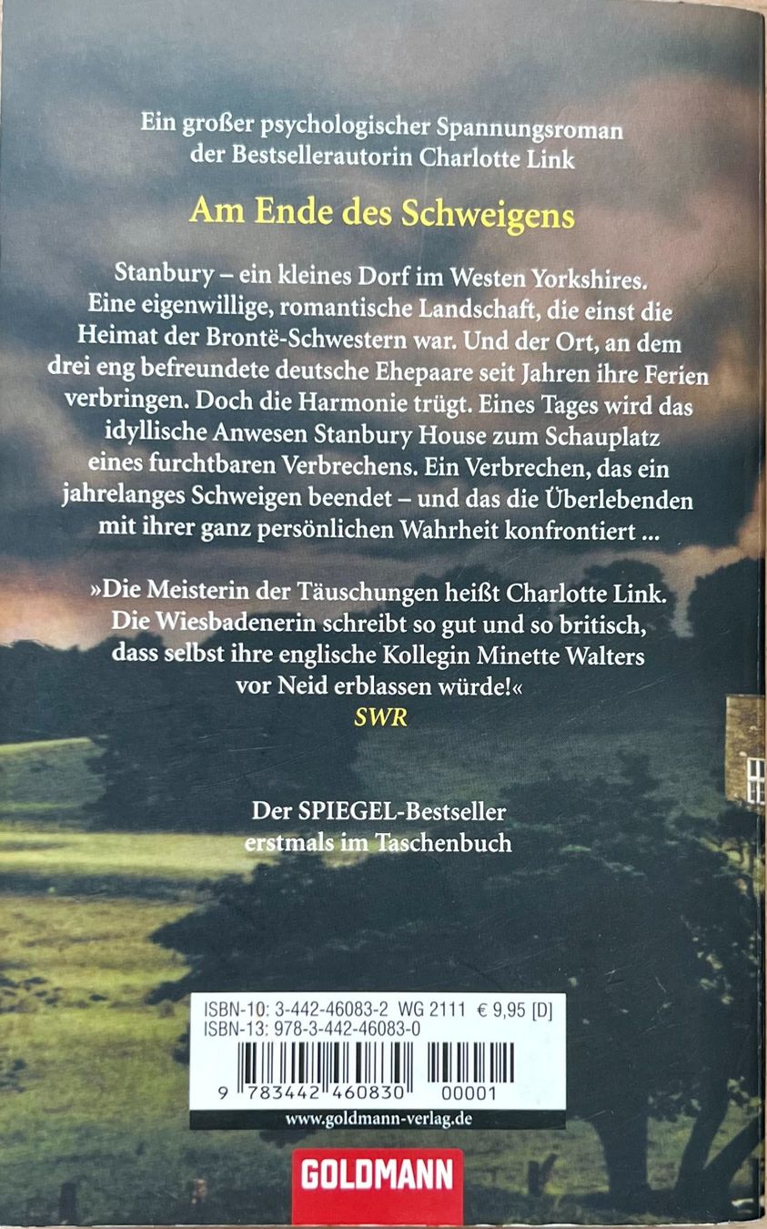Libri: Buch - Am Ende des Schweigens / Roman – Usato da Leimbach TG venduto da manu-tg 1