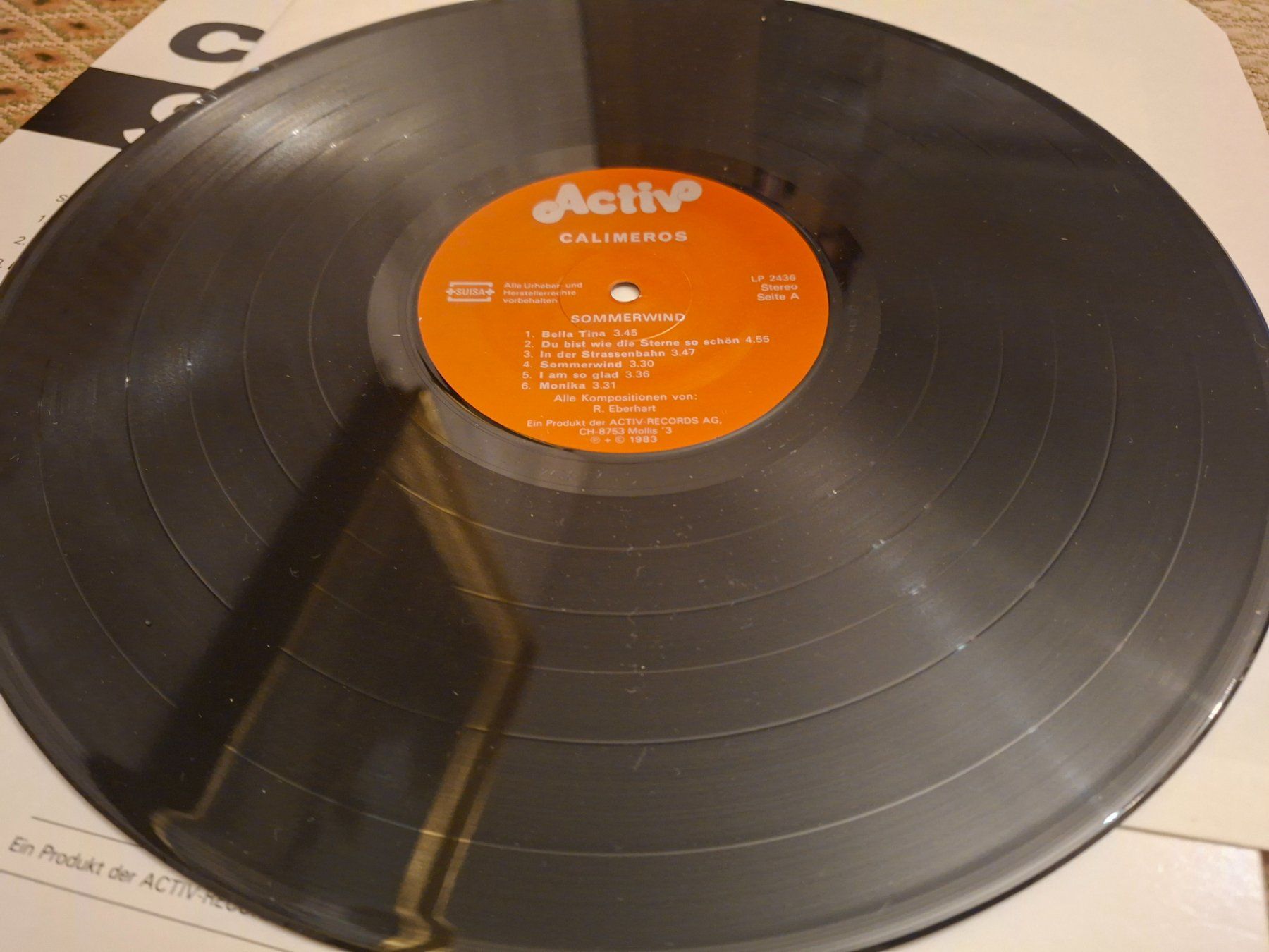 Dischi in vinile: Schlager LP - Calimeros - Sommerwind – Usato da Bernex venduto da Wannabehasbeen01 4