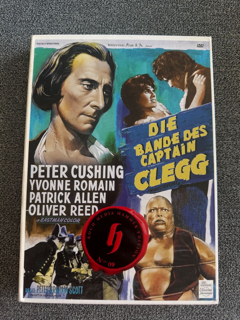 Alle DVDs: DIE BANDE DES CAPTAIN CLEGG. (DVD-HAMMER) – Gebraucht aus Basel von san_2qlq