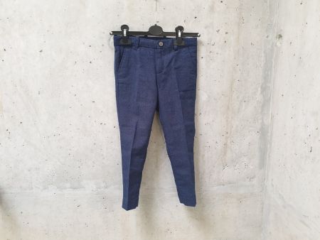 Pantalon de costume H&M, bleu marine chiné, garçon, 110