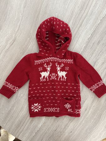 Weihnachtspulli Ralph Lauren Grösse 12M 