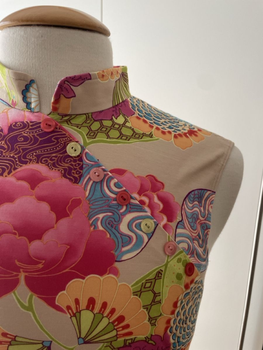 Robes: Robe été style chinois  – D'occasion à Montagny-la-Ville par Sissi-Sissi 1