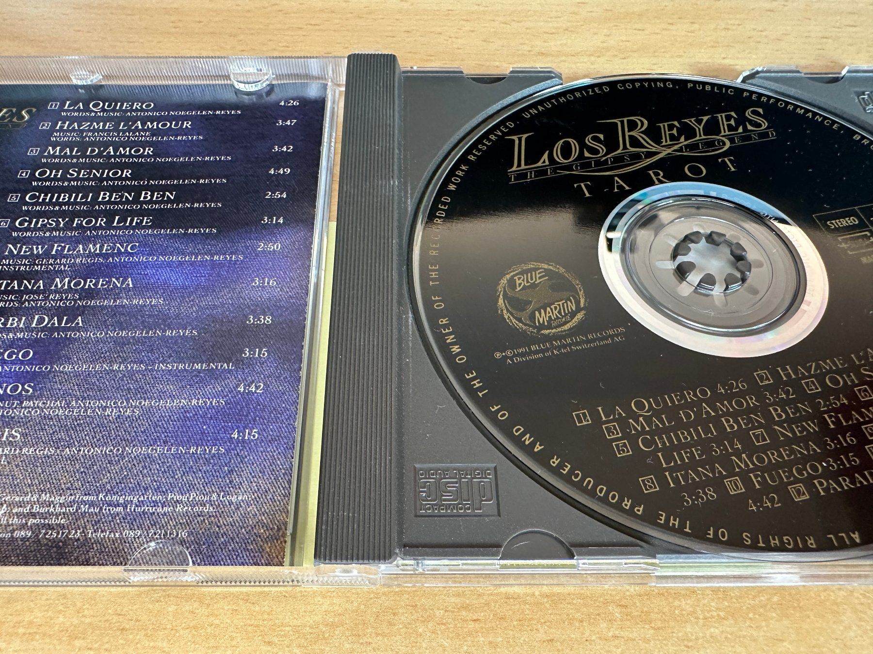CD: Los Reyes – Tarot – Usato da Rikon im Tösstal venduto da Alpenmutz 2