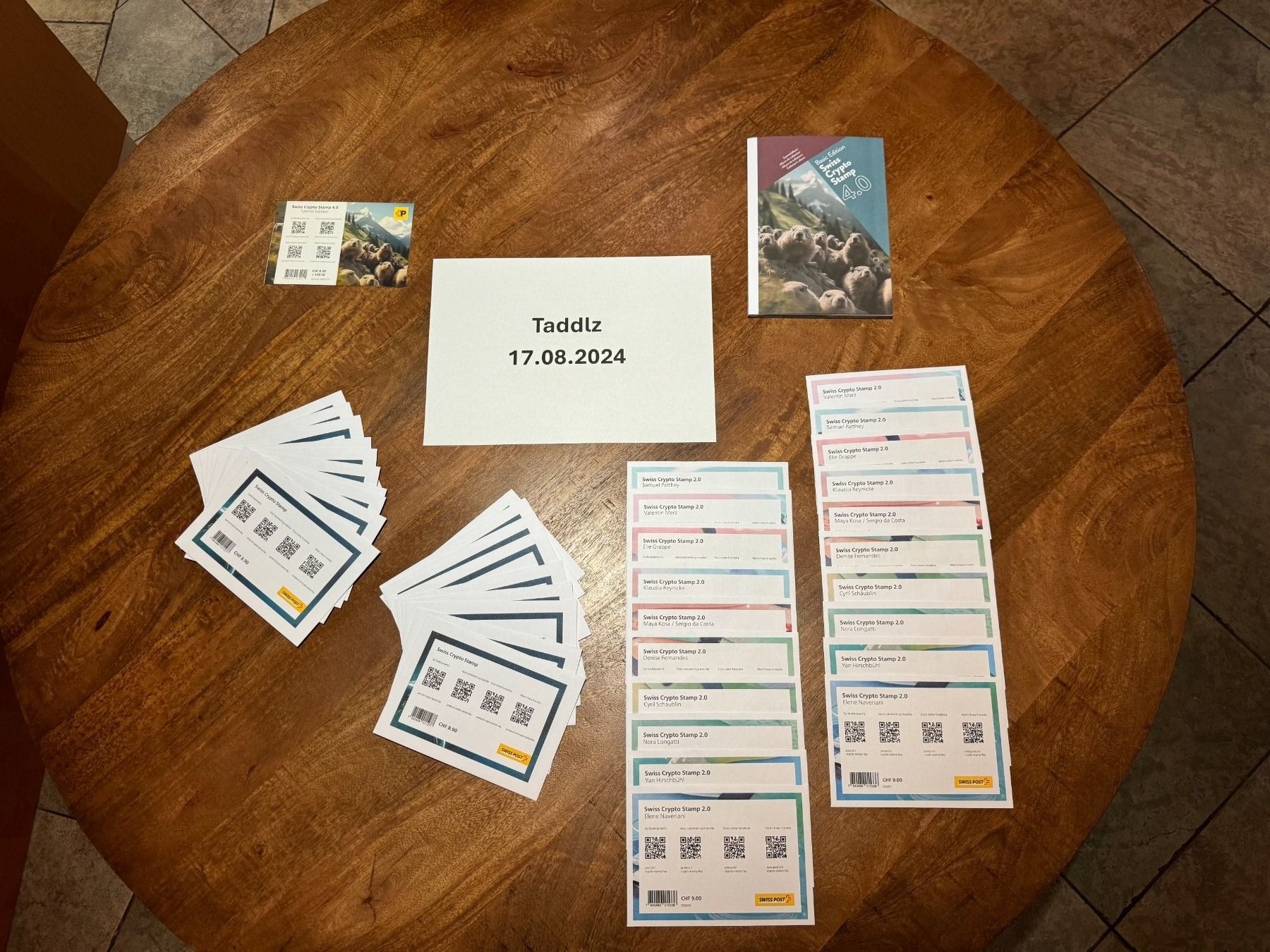 Crypto Stamp Sammlung (Neu und originalverpackt) in Balzers für CHF 1090 –  mit Lieferung auf Ricardo kaufen