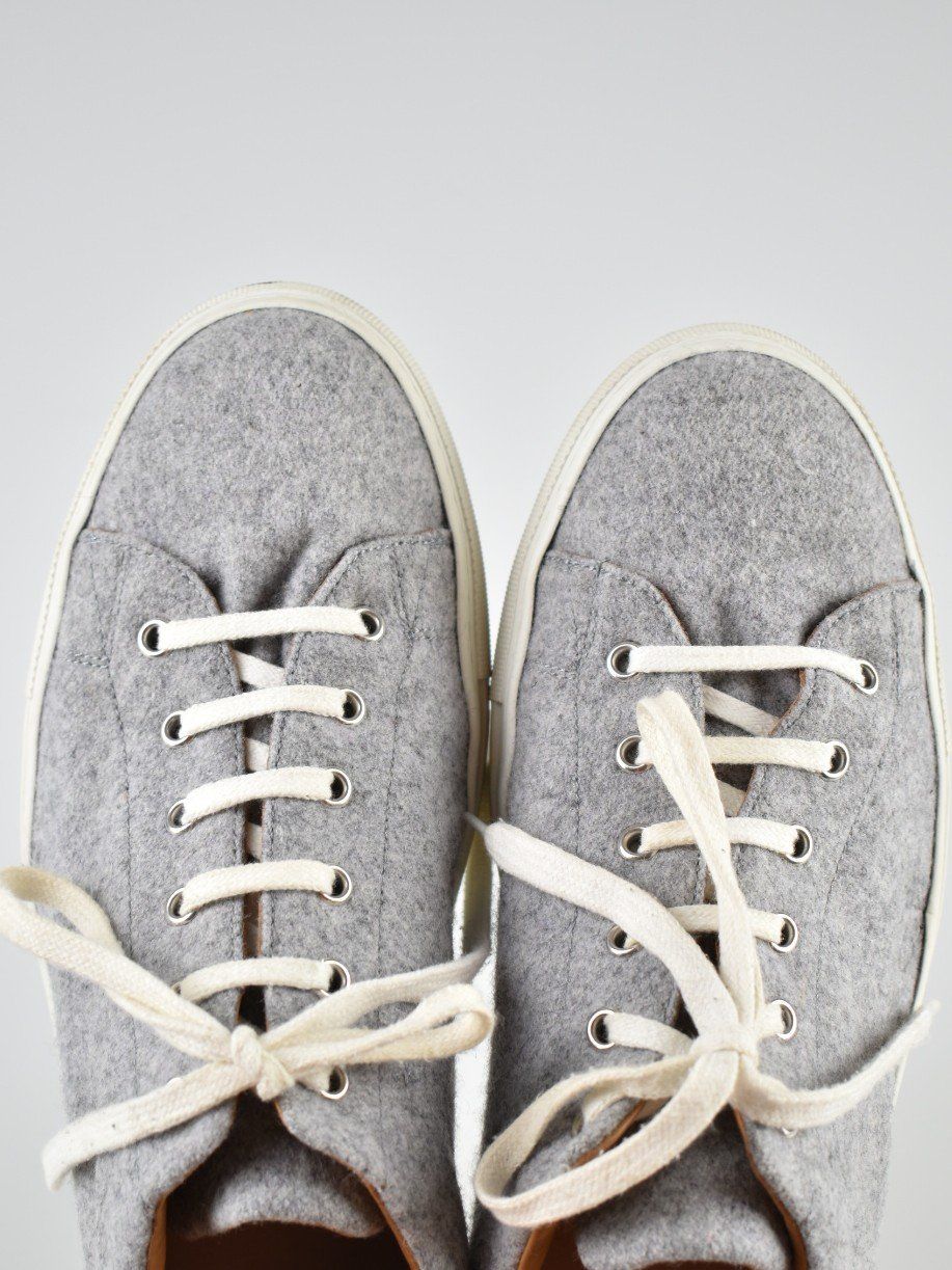 Scarpe da uomo: Monaco Ducks Sneaker Gr.45, Lodenwolle, grau – Usato da Nürensdorf venduto da 2ND_STORY 3