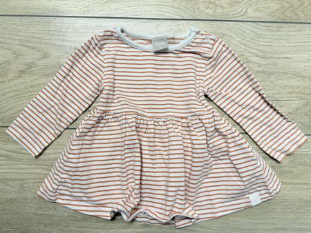 Langärmeliges Kleid für Mädchen Größe 74 🎀
