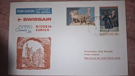 Swissair Nicosia - Zürich 03.04.1971