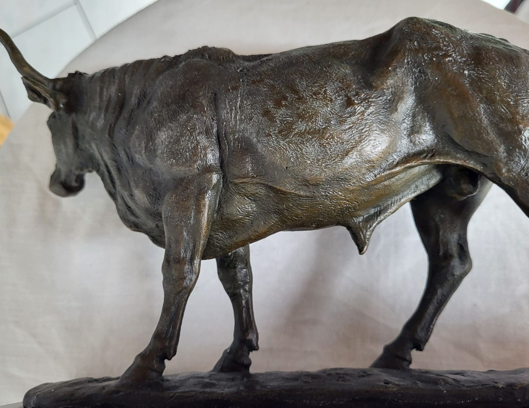 Sculture & Statue: Bronce / Bronze kräftiger Langhorn Stier – Usato da Stüsslingen venduto da pati-king 3