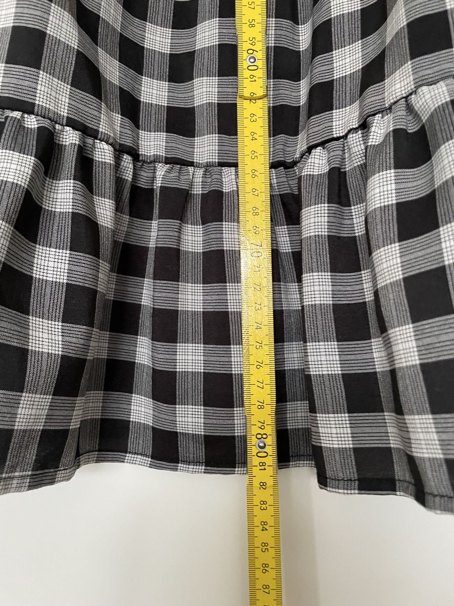Vila Vestiti: Vila Kleid, schwarz-weiss kariert – Nuovo (secondo la descrizione) da Zürich venduto da SeldaY 5