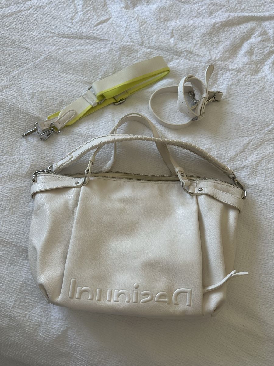 Desigual Borse da donna: Weisse Desigual Tasche, Top Zustand – Usato da Liestal venduto da Busra99