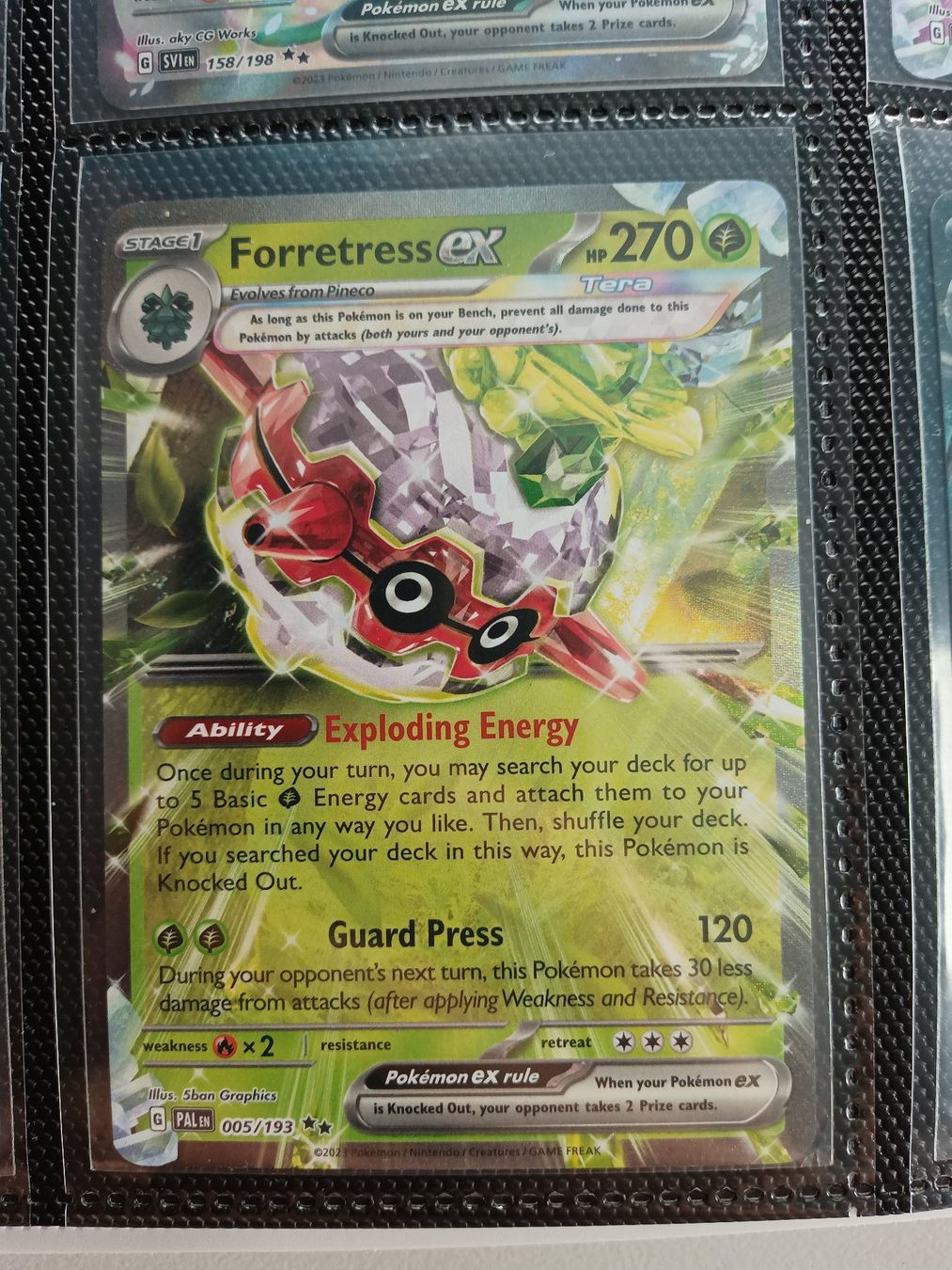 Pokémon Carte collezionabili: Forretress ex – Usato da Altstätten SG venduto da GGsGameshop