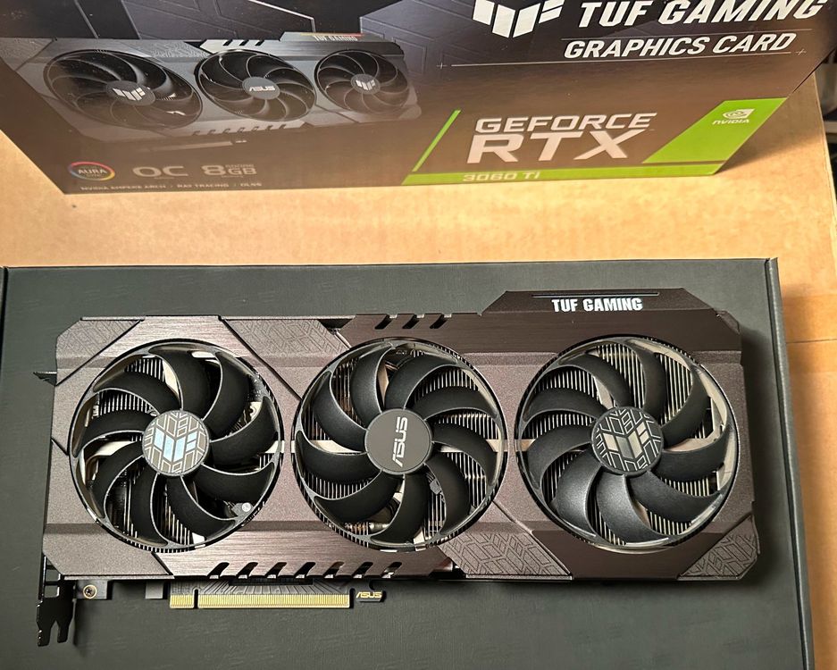 ASUS GeForce TUF RTX 3060 Ti O8G-V2 GAMING | Kaufen auf Ricardo