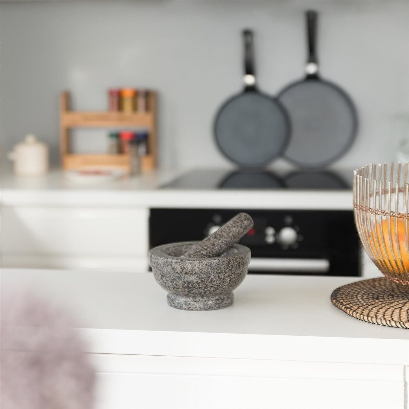 Altro per cucinare: XL GRANIT MÖRSER MIT STÖSSEL 17cm – Nuovo e nell'imballaggio originale da Gerlafingen venduto da Tsuru 1