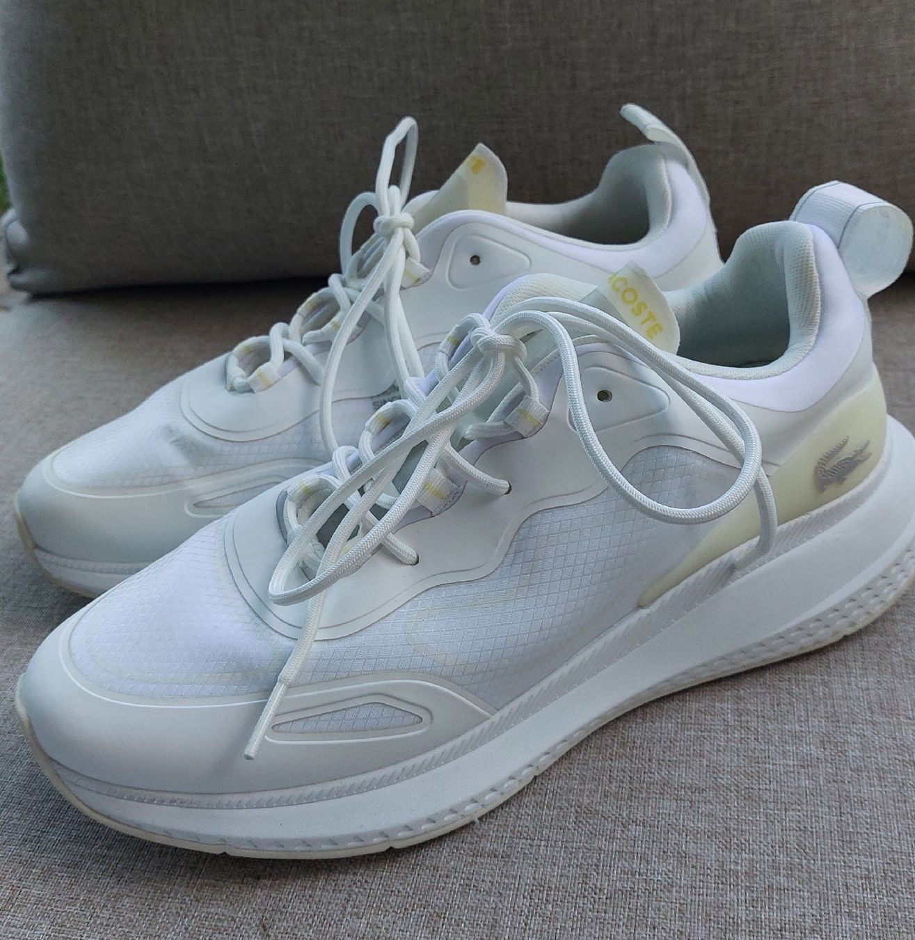 Lacoste Scarpe da uomo: LaCoste Sneakers in Weiss, Grösse 42 – Usato da Gelfingen venduto da sammythetammy