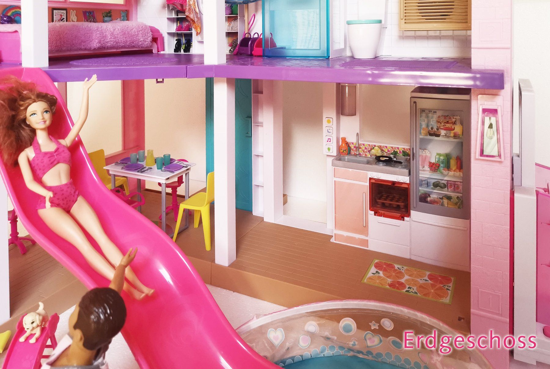 Barbie Puppenhäuser & -möbel: Barbie Traumhaus Strandvilla – Gebraucht aus Altendorf von Hauckke 6