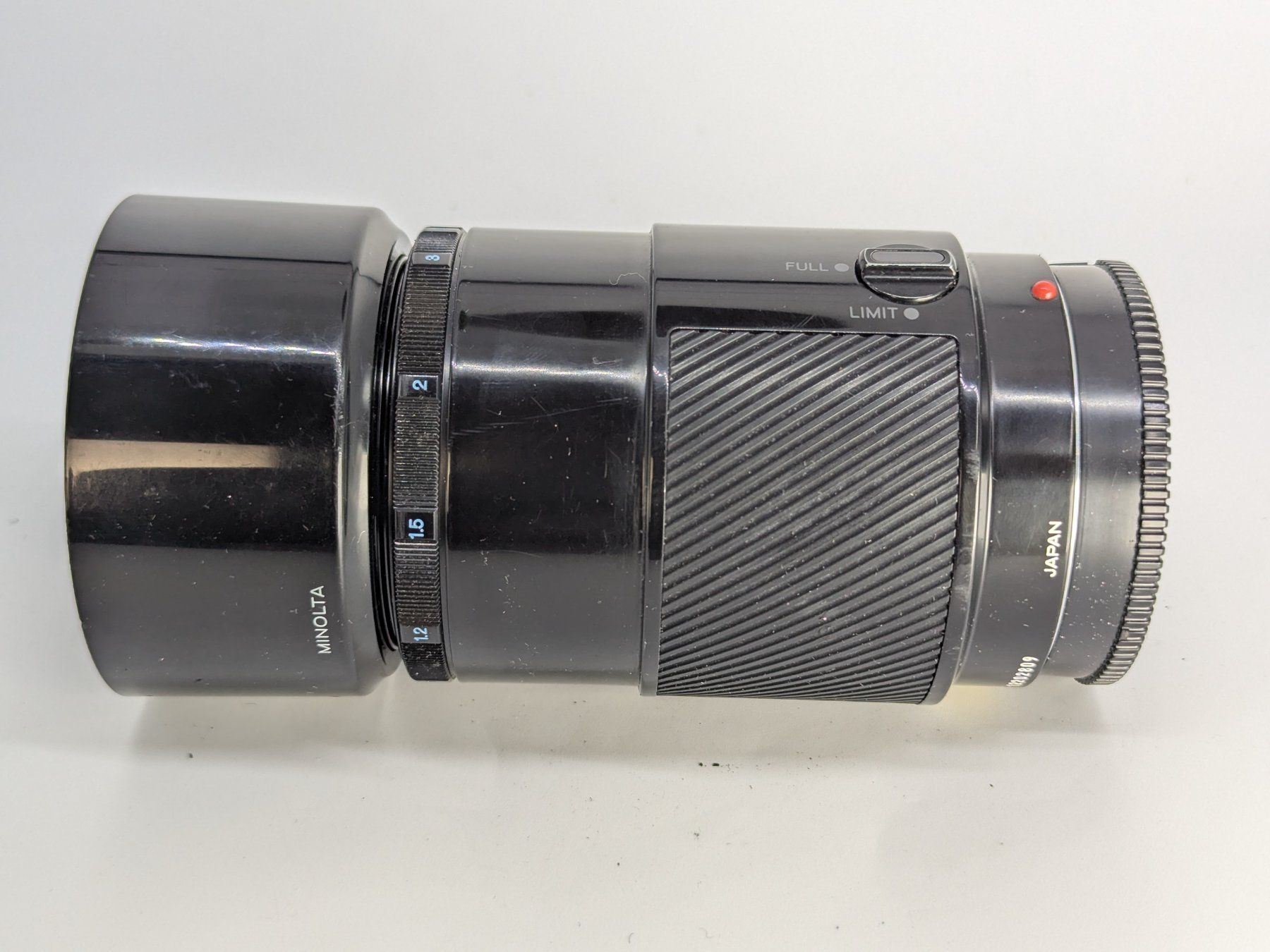 Minolta Obiettivi: Minolta AF Lens 100 Macro 1:2.8 gebraucht – Usato da Bischofszell venduto da Blende2 3