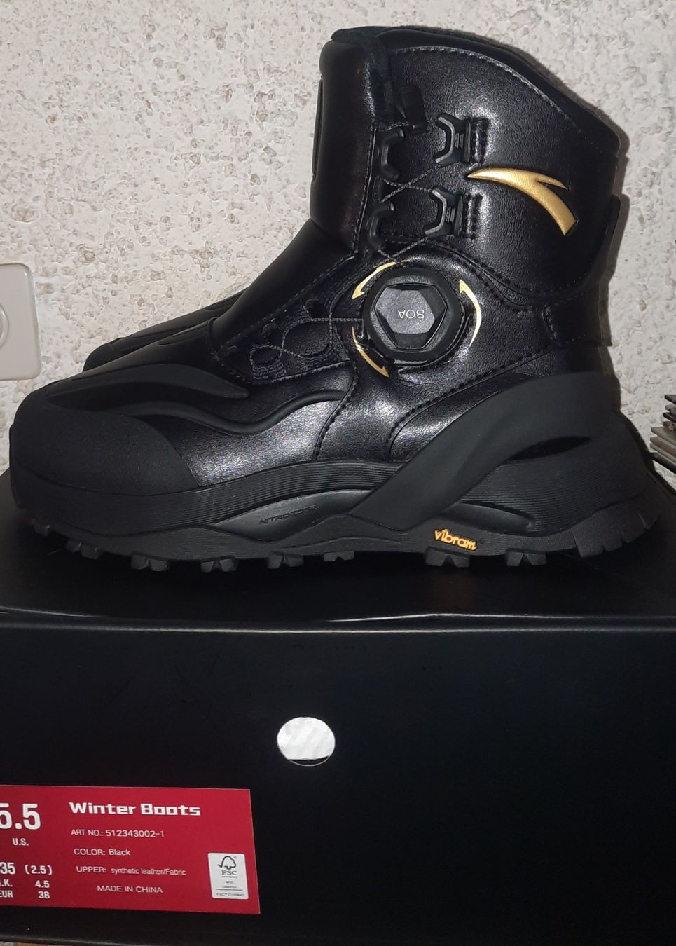 Scarpe da uomo: Winter Boots Boa Arctic Grip Vibram – Nuovo e nell'imballaggio originale da Préverenges venduto da mam_629h 1