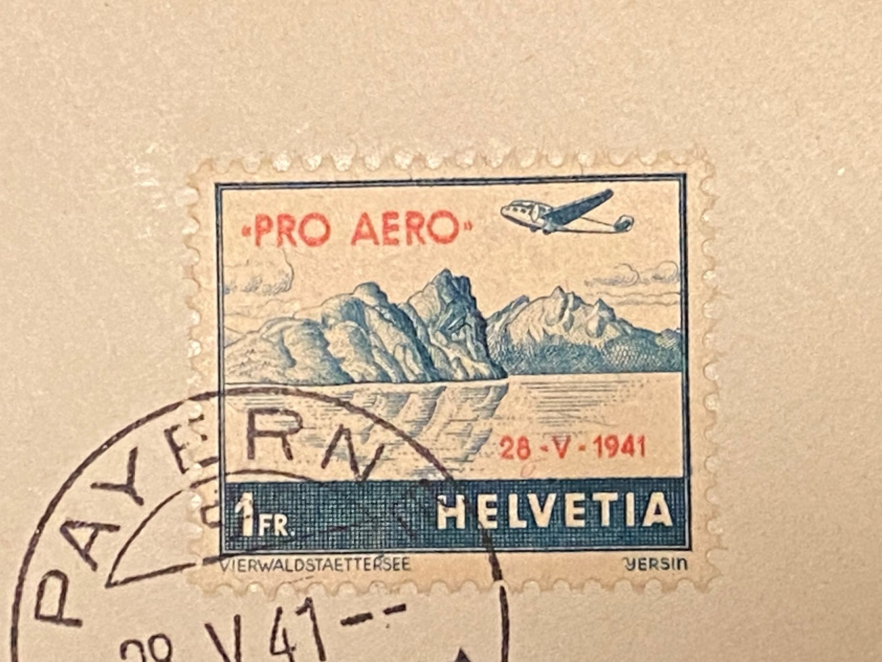 Tutti i francobolli: F35, Payerne – Usato da Aarau venduto da hilde47 1