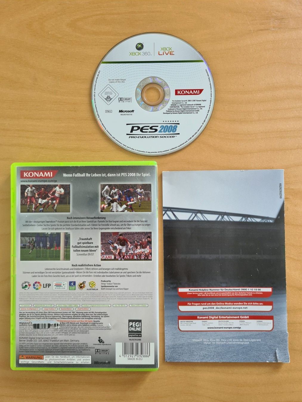 Giochi: Pro Evolution Soccer 2008 (Xbox 360) – Usato da Oberwil BL venduto da Spieltopia 1