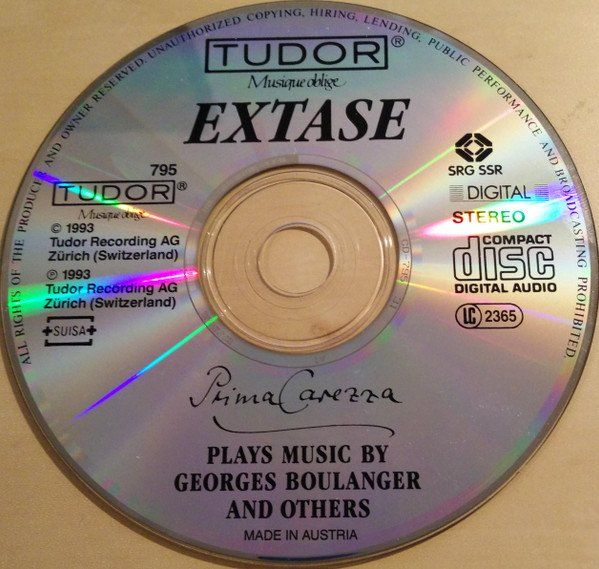 CDs: Prima Carezza - Salon Ensemble - Georges Boulanger – D'occasion à Unterbäch par tuqsa 2