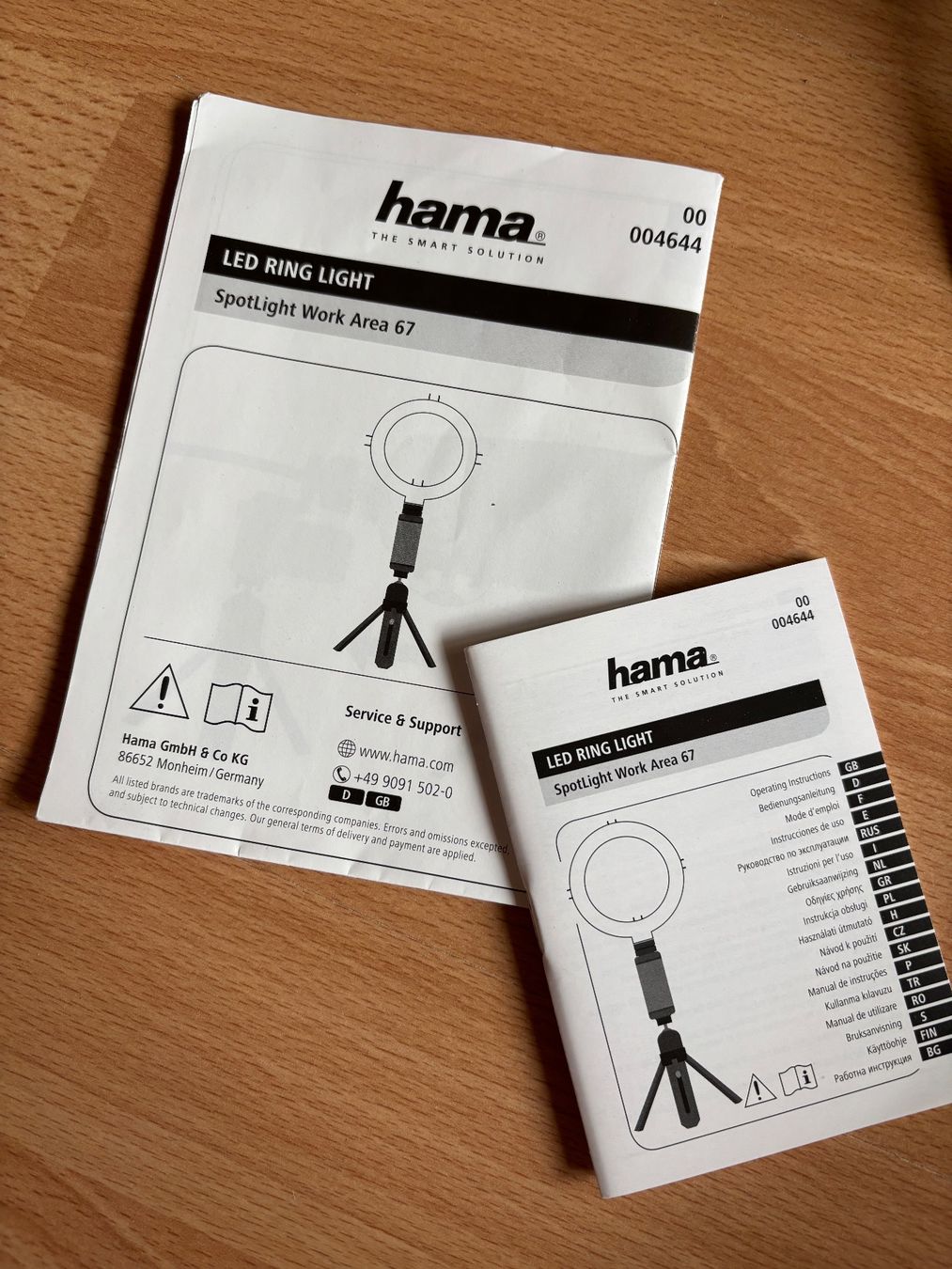 Hama Staffe: Ringlicht – Usato da Bächli-Hemberg venduto da bertina1 7