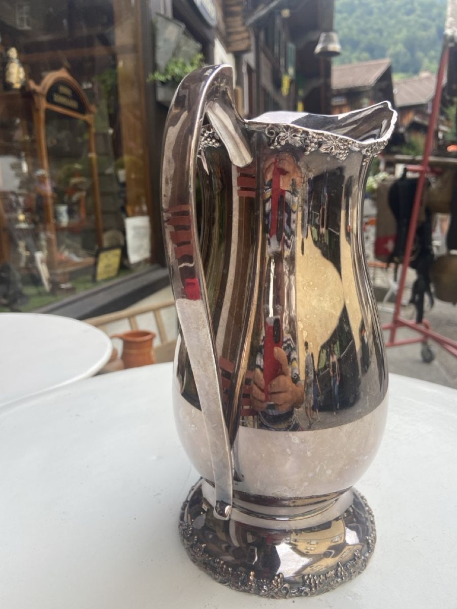Caraffe: Schöner Shefield Wasserkrug Silverplated – Usato da Brienz BE venduto da hey_z9vg 1