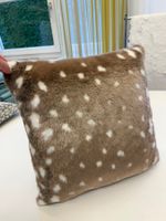 Neuwertiges Kissen im Fell-Look - Kuschelig weich!