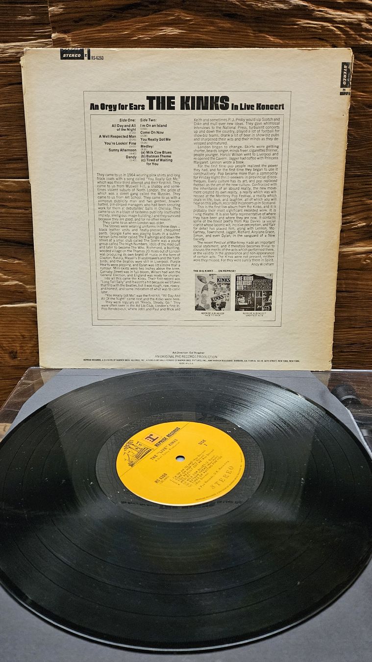 Dischi in vinile: Vinyl Schallplatte The live Kinks 1967 – Usato da Bertschikon Gossau venduto da simla09 2