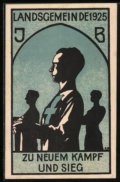 Ansichtskarten: Brugg, Landsgemeinde 1925, Zu neuen Kamp – Gebraucht aus Berlin von bartko-reher