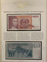 Kuriositäten auf Banknoten - Slovenia