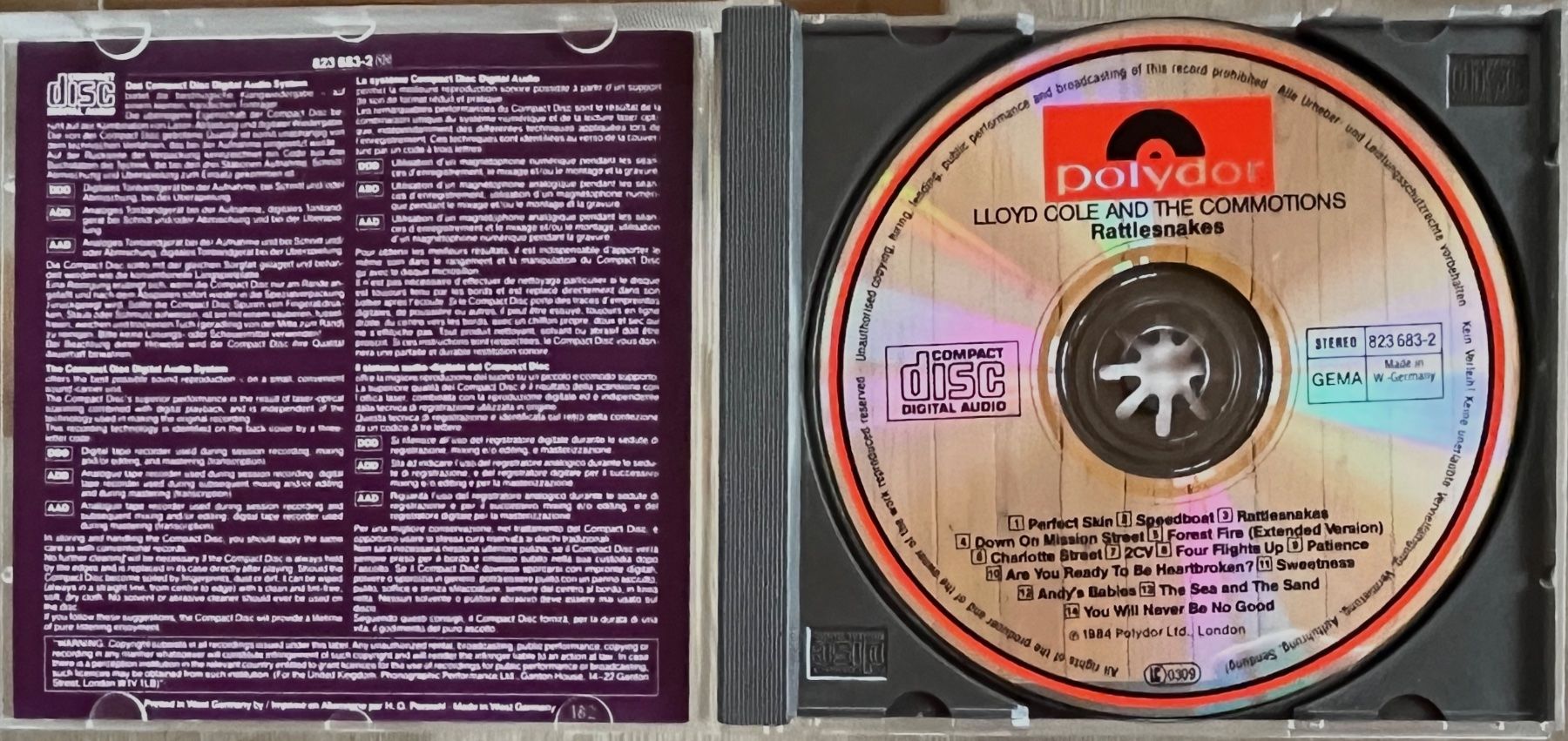 CD: CD -  Lloyd Cole and the Commotions – Usato da Renan BE venduto da johncactus 2