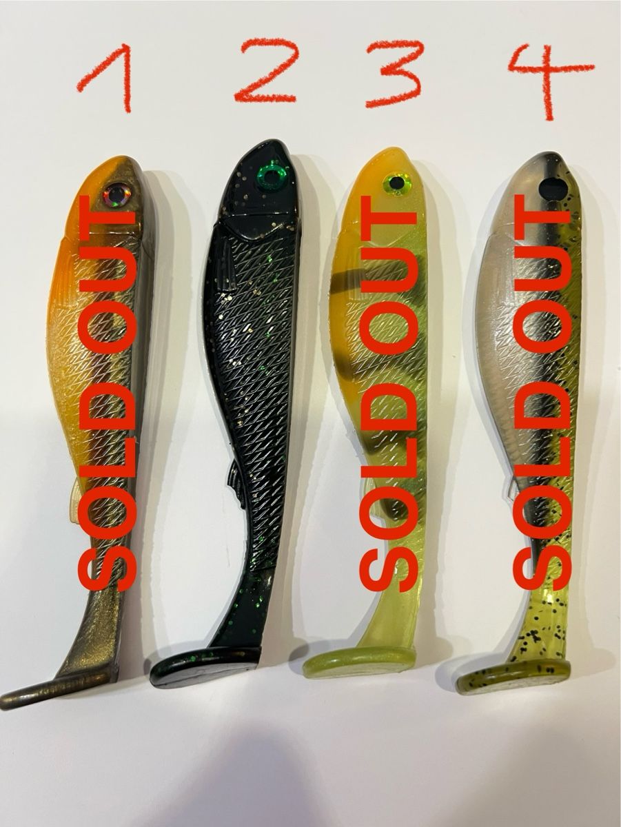 Esche: Gummifische 15cm – Nuovo e nell'imballaggio originale da Büsserach venduto da Emu21 1