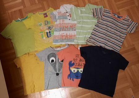 Set magliette manica corta tg.86