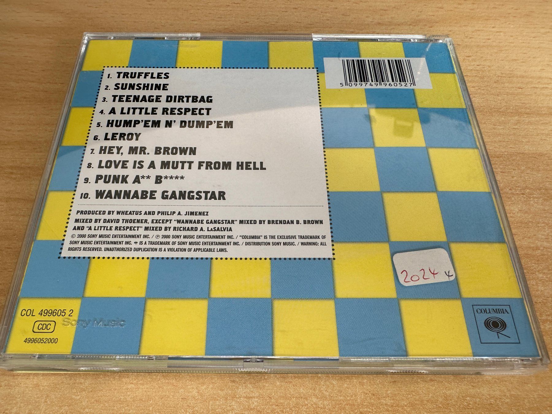 CD: B2 Wheatus – Wheatus – Usato da Rikon im Tösstal venduto da Alpenmutz 1