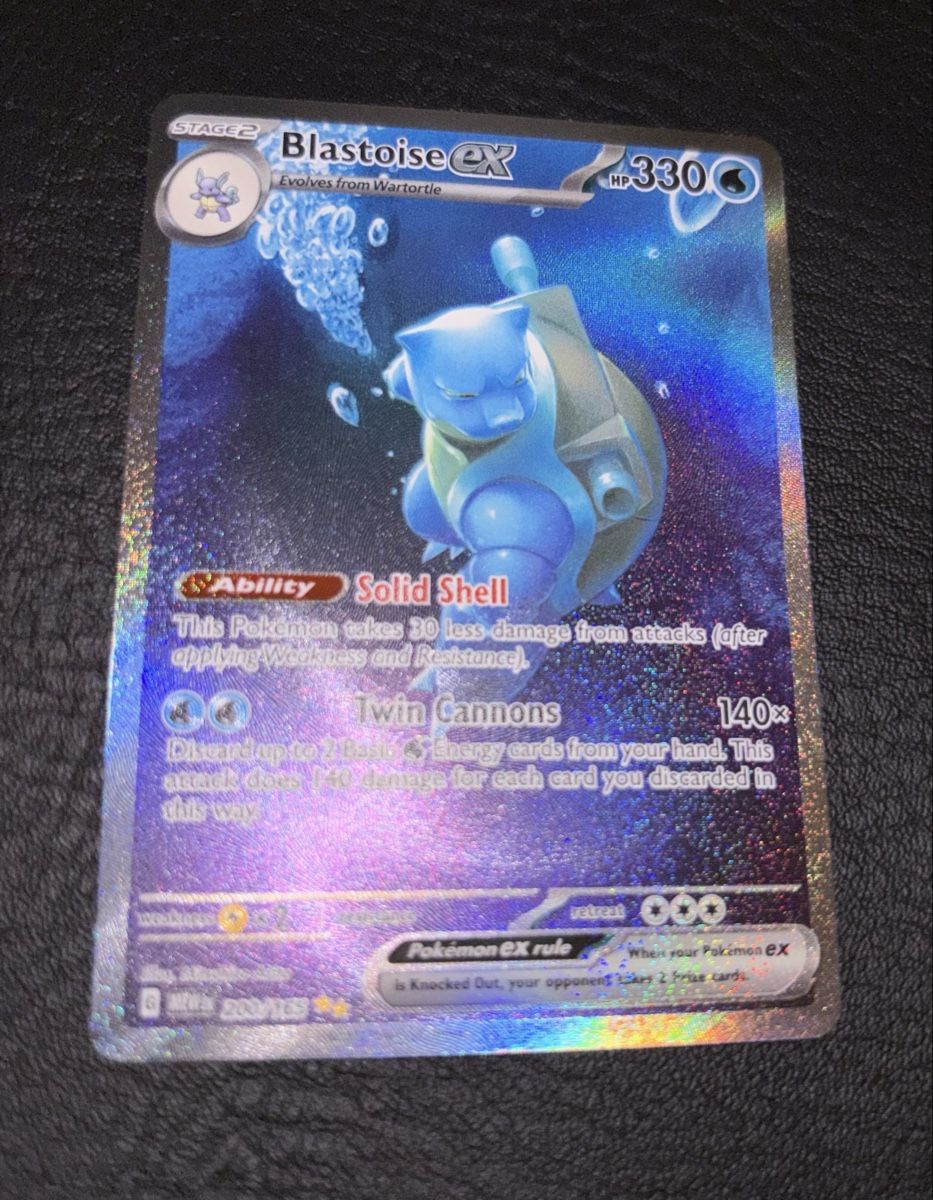 Pokémon Carte collezionabili: Pokémon MEW Blastoise ex 200/165 EN – Nuovo (secondo la descrizione) da Läufelfingen venduto da Seraphim13