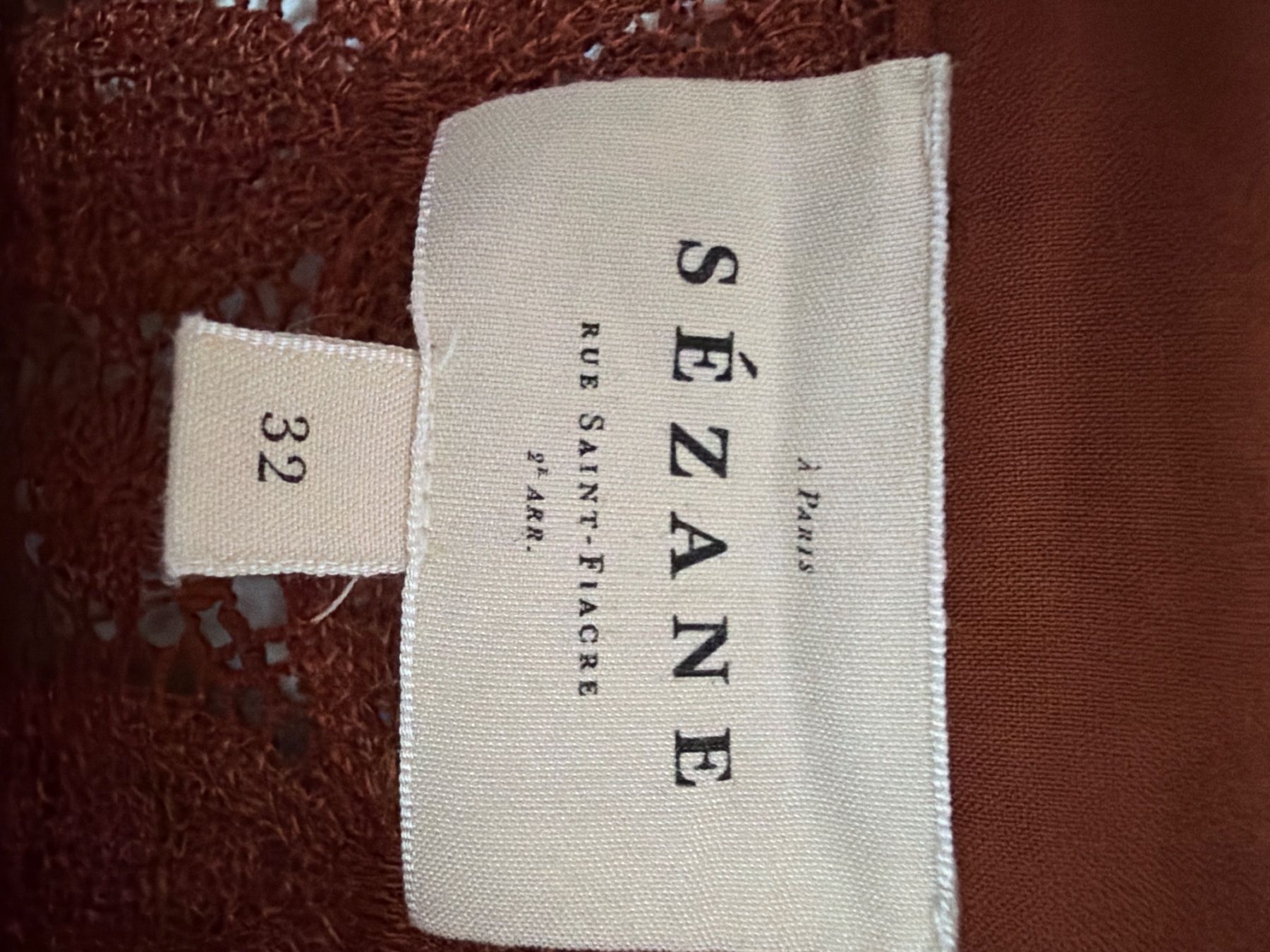 Sezane Camicette: CHLO Shirt / Bluse von Sézane – Usato da Schmitten FR venduto da Puschi2012 1