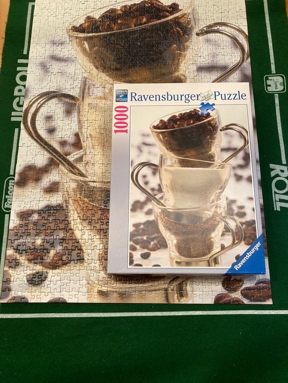 1000 Teile Puzzle Für Erwachsene – „Schwarze Katze Auf Der Toilette“ (Motiv: Staycation), Mit Poster & Buchstaben-Rückseite