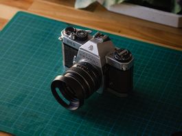 Asahi Pentax Electro Spotmatic II + SMC Takumar 55mm 1.8