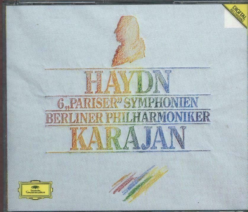 CD: Haydn & Karajan - 6 Pariser Symphonien - 3 CD – Usato da Chavornay venduto da 4dphila