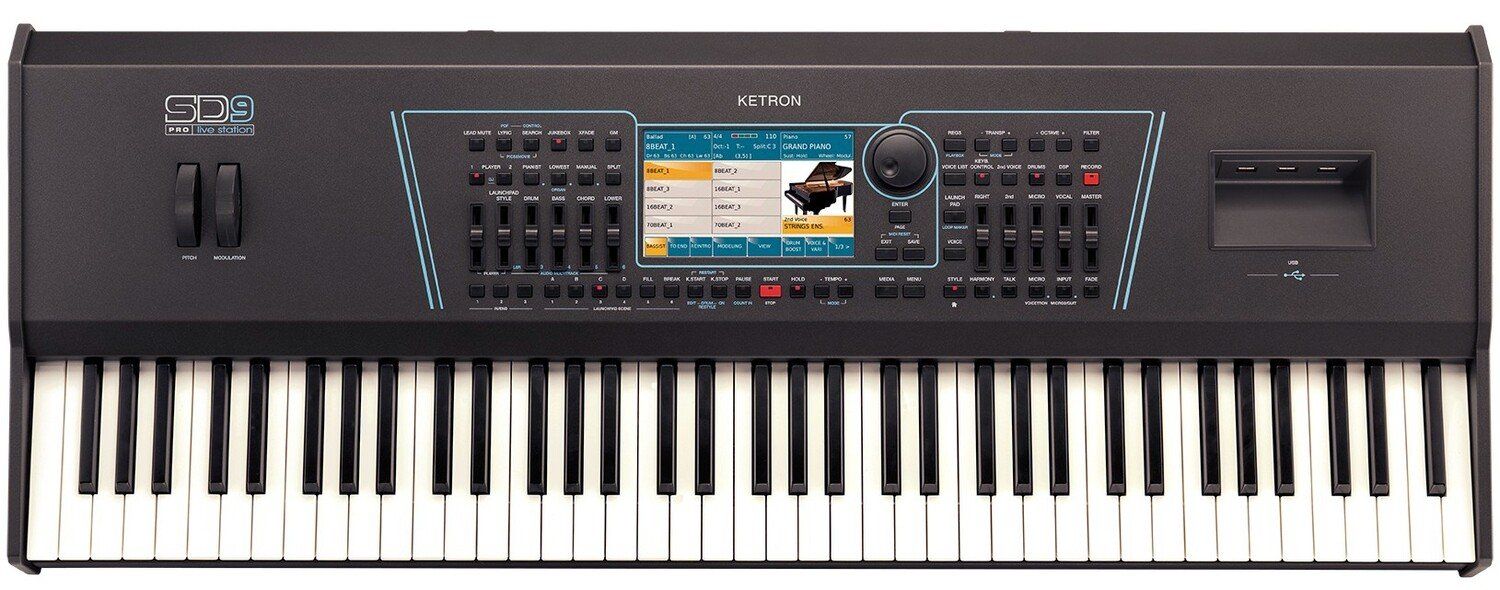 Ketron Strumenti musicali: Ketron SD 9 Pro – Nuovo (secondo la descrizione) da Suhr venduto da Audiobruno 1