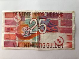 Niederlande 1989, 25 Gulden