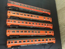 5x ROCO N ÖBB Waggons / Personenwagen.
